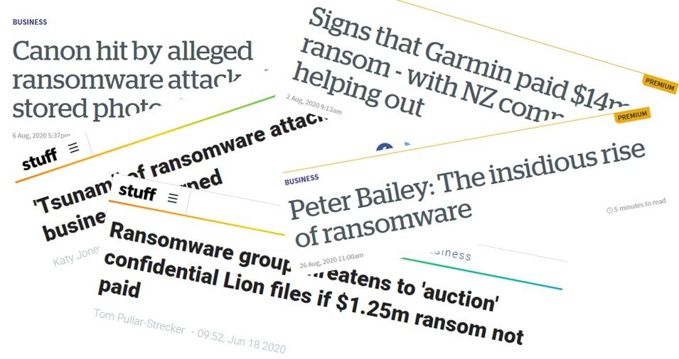 How does a ransomware attack start?