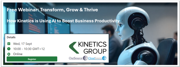 Webinar Replay: Transform, Grow & Thrive — How Kinetics is Using AI to Boost Business Productivity