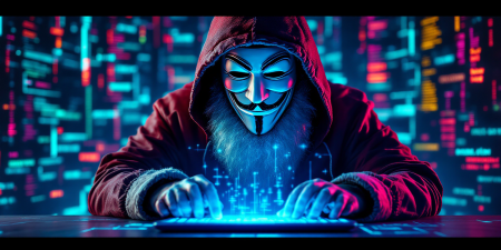 santa-wearing-anonymous-mask-hooded-jacket-fingers450